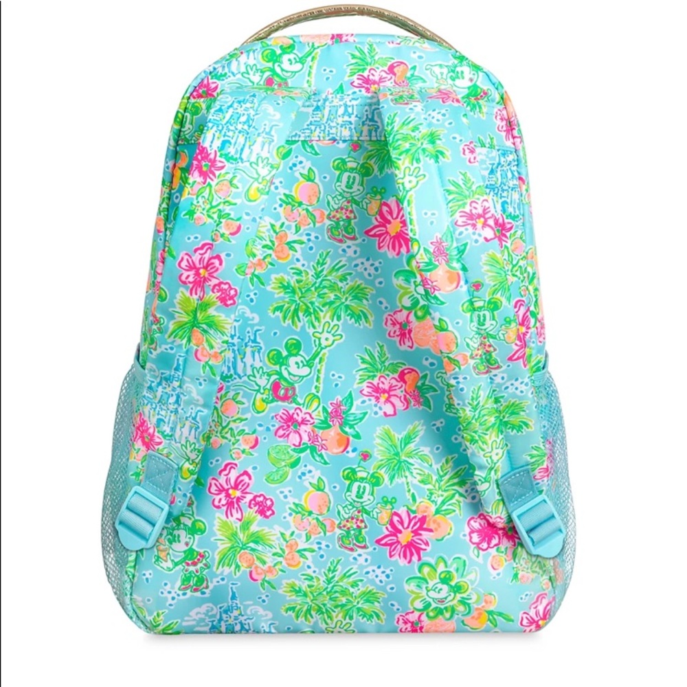 NWT Lilly Pulitzer X Disney Parks -Lilly Loves Disney Backpack - Picture 5 of 8